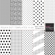 Polka Dot Paper Templates Kit (11-20)