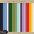 Scotland Solid Papers Kit