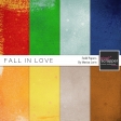 Fall In Love Solid Papers Kit