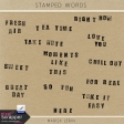 Stamped Words