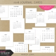 2016 Calendar Journal Cards Kit