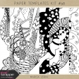 Paper Templates Kit #98 - Tangles