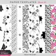 Paper Templates - Flowers 2