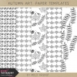 Autumn Art - Paper Templates