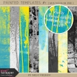 Painted Paper Templates #1 - Multicolor
