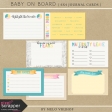 Baby On Board - Journal Cards 6x4