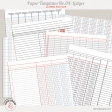 Paper Templates No.4 | Ledger