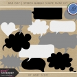 Bad Day - Speech Bubble Shape Mask Kit