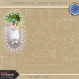 A Mother's Love - Doodle Template Kit