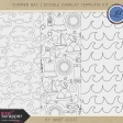 Summer Day - Doodle Overlay Template Kit