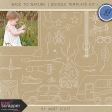 Back to Nature - Doodle Template Kit 1