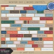 Winter Day - Snippet Kit
