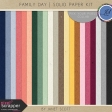 Family Day - Solid Paper Kit