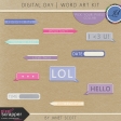 Digital Day - Word Art Kit