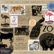 At the Zoo - Stamp Template Kit 3