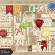 Apple Crisp - Word Art Kit