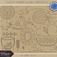 Slice of Summer - Doodle Template Kit 1