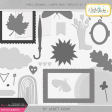 April Showers - Shape Mask Template Kit 2