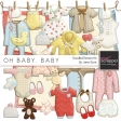 Oh Baby, Baby - Doodled Clothing and Toys Kit