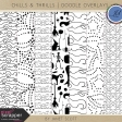 Chills & Thrills - Doodle Overlay Template Kit
