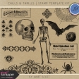Chills & Thrills - Stamp Template Kit