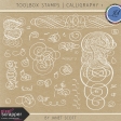 Toolbox Stamps - Calligraphy Kit 1