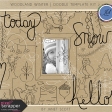 Woodland Winter - Doodle Template Kit 2