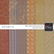 Sports Glitter Papers Kit