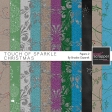 Touch of Sparkle Christmas Papers 2 Kit