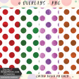 Polka Dot Overlays - (.Png)
