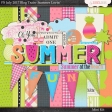 Summer Lovin' July 2017 Blog Train Mini Kit