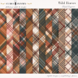 Wild Horses Plaid Papers