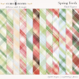 Spring Fresh Plaid Papers