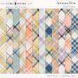 Autumn Dew Plaid Papers