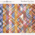Woodland Tea Party Plaid Papers