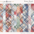 Winter Woods Plaid Papers