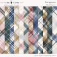 Evergreen Plaid Papers