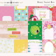 Berry Sweet Bee Journal Cards