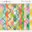 Berry Sweet Bee Plaid Papers