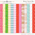 Berry Sweet Bee Print Papers No. 2