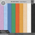 We Are Family Solid Paper Pack