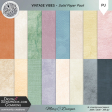 Vintage Vibes Solid Paper Pack