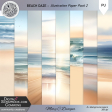 Beach Daze Illustration Paper Pack 2