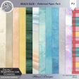 Beach Daze Patterned Paper Pack