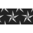 Fat Ribbon Template - Stars 02
