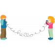 Boy & Girl Phonecall Template