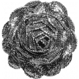 Ric Rac Flower Template 001