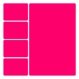 Layout Template 015 - 5 photos
