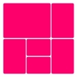Layout Template 027 - 6 photos