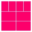 Layout Template 028 - 8 photos